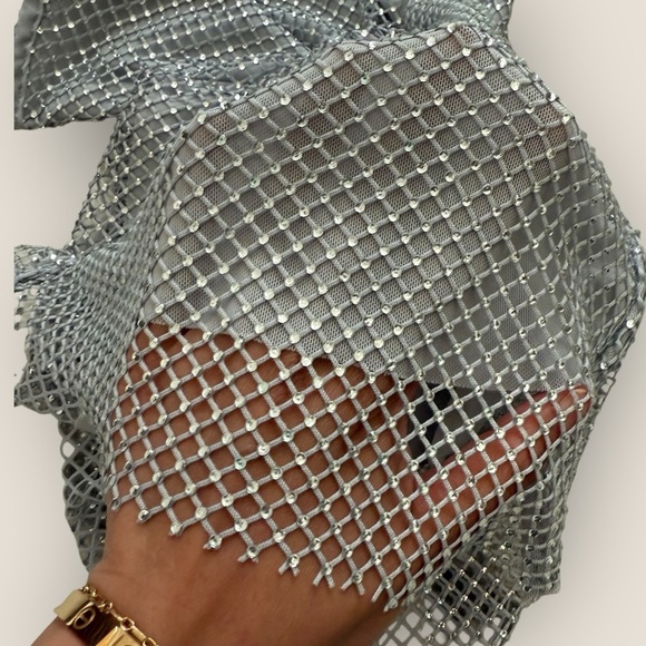 WeWoreWhat - Crystal Mini Skirt – Size 0 (NWT) - Picture 7 of 7